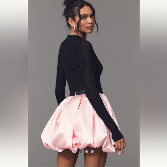 Anthropologie NWT Hutch Full Pleated Bubble Mini Skirt size 10. - Picture 2 of 7